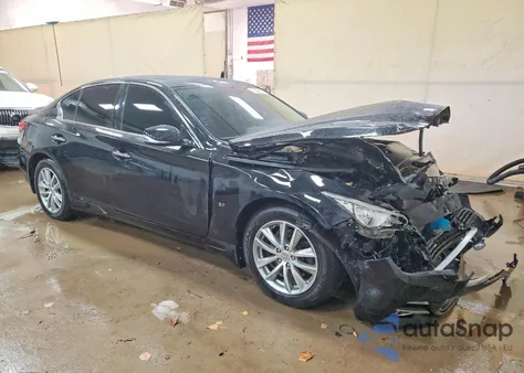 2015 Infiniti Q50 Base z USA, uszkodzony, nr VIN JN1BV7AR2FM413851